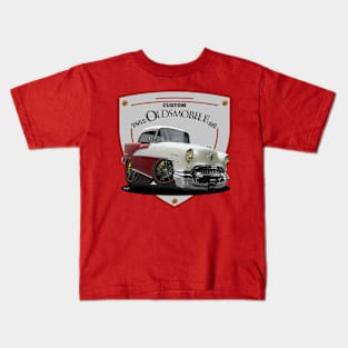 1955 Olds 98 Holiday Kids T-Shirt